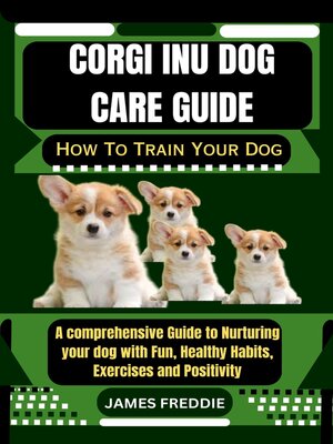 cover image of Corgi Inu dog care guide